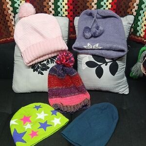 Colorful  Beanie bundle